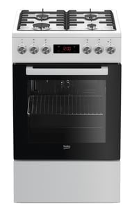 Beko FSE52320DWD ugn Fristående spis El Gas Vit