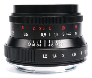 7Artisans 35 mm F1.2 Mark II für spiegellose Kameras, schwarz