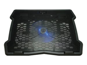 Conceptronic THANA05B kylunderlägg för bärbar dator 39,6 cm (15,6") Svart
