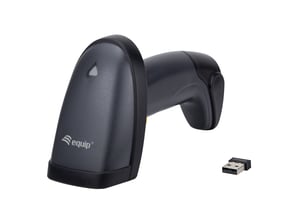 Equip 351024 streckkodsläsare Manuell 1D/2D LED-streckkodsläsare Svart