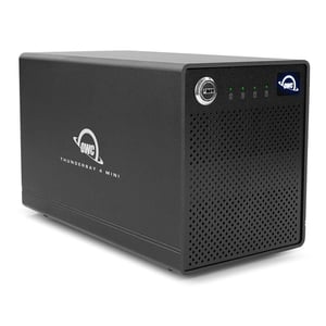 OWC ThunderBay 4 mini HDD/SSD-hölje, svart, 2,5"