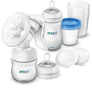 Philips AVENT Handmilchpumpe und Aufbewahrungsset