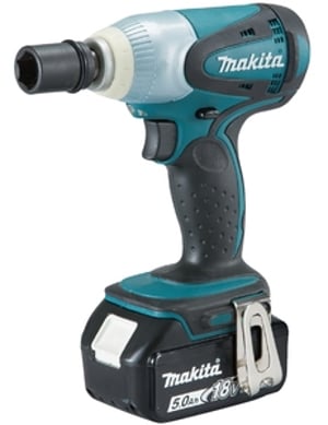 Makita DTW251RTJ klucz zasilany 1/2" 2100 RPM 230 N·m Czarny, Niebieski 18 V