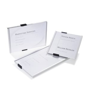 Durable 480123 Uchwyt na znak i stojak informacyjny Aluminium Srebrny