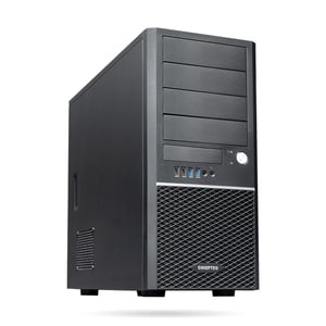 Chieftec CM-25B-OP zabezpieczenia & Tower-datorhållare, svart
