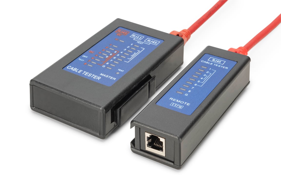 Digitus Tester kabli, Sieć, RJ45, Tester jednostronny