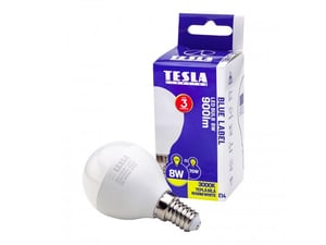 Tesla MG140830-7 lampa LED Ciepłe białe 3000 K 8 W E14 E