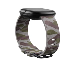 Fitbit FB174WBGNS Smart Personal Accessory Band, Camouflage, Aluminum, Synthetic