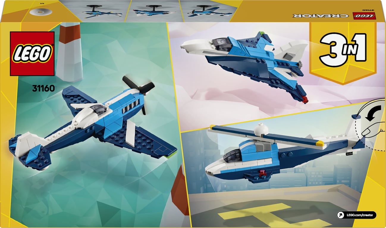 LEGO Creator Statek powietrzny: samolot wyścigowy