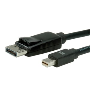 VALUE 11.99.5636 DisplayPort-kabel 3 m Mini DisplayPort Svart