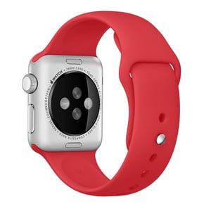 Apple MLD82ZM/A Smart Personal Accessory Band, Red Fluoroelastomer
