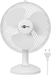 Goobay 39512 Zimmerventilator, Weiß