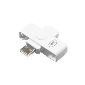 ACS ACR39U-N1 Smart Card Reader, Internal USB 2.0, White