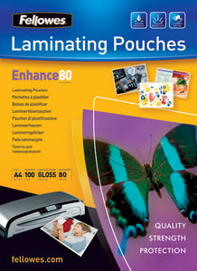 Fellowes 5306101 lamineringsfilm, 100 st.