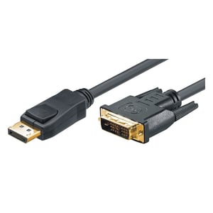 M-Cab 7003472 adapter kablowy 3 m DisplayPort DVI Czarny