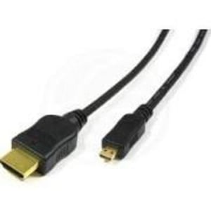 MediaRange 1m, HDMI A - HDMI D kabel HDMI HDMI Typu A (Standard) HDMI Typu D (Micro) Czarny
