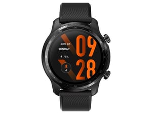 Mobvoi TicWatch Pro3 Ultra 3,53 cm (1.39") AMOLED 47 mm Cyfrowy 454 x 454 px Ekran dotykowy Czarny Wi-Fi GPS