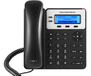 Grandstream Networks GXP1625 telefon VoIP Czarny 2 linii LCD