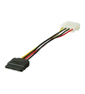 Goobay CAK SATA 4P/S-ATA power adapter 0.13 m