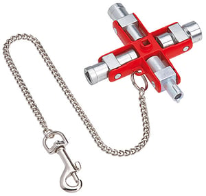 Knipex 00 11 06 wrench and tool for control cabinets