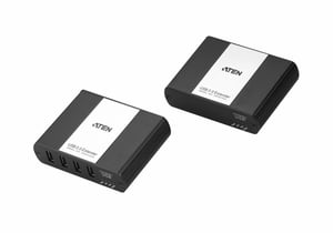 ATEN UEH4102-AT-G Netzwerk-Extender Sender und Empfänger Schwarz 10, 100, 1000 Mbit/s
