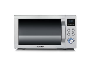 Severin MW 7776 mikrovågsugn Silver Mikrovågsugn med grill Bänkskiva 25 l 900 W