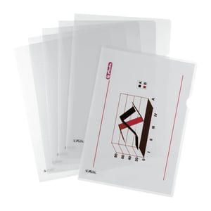 Herlitz 5914304 okładka Polipropylen (PP) Przezroczysty A4