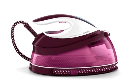 Philips GC7842/40 stacja parowa 2400 W 1,5 l Stopa SteamGlide Plus Fioletowy, Biały