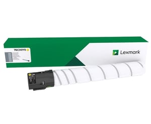Lexmark 76C00Y0 Toner Cartridge, 1 pc. Genuine Yellow