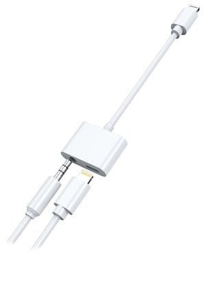 2GO 797239 kabel Lightning 0,1 m Biały