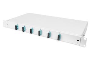 Digitus Glasfaser-Panel, komplett ausgestattet, SC, OM3