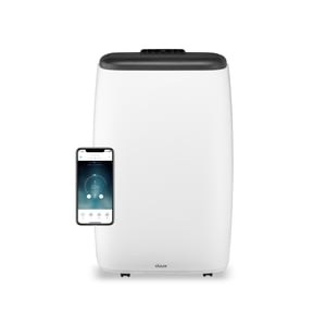 Duux DXMA13 mobile Klimaanlage 55 dB Schwarz, Weiß