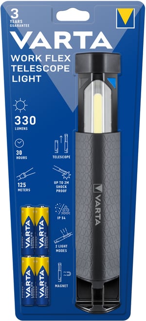 Varta Work Flex Czarny LED