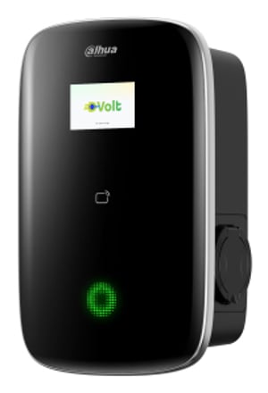 Dahua Technology DHI-ICS-A220E-B2D-Z stacja ładowania pojazdów elektrycznych Czarny Poliwęglan (PC) Ściana 3 Wbudowany wyświetlacz 10,9 cm (4.3")
