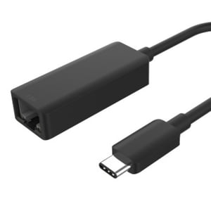 M-Cab 7001333 USB-C to RJ45 Cable Adapter, Black