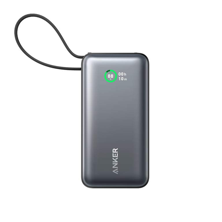 фото Зовнішній акумулятор (павербанк) Anker Nano 10000mAh 30W Black (A1259H11)