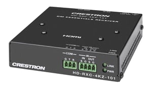 Crestron HD-RXC-4KZ-101 przedłużacz AV Amplituner Czarny