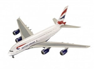 Revell A380-800 British Airways Modell eines Starrflügelflugzeugs Bausatz 1:144