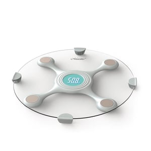 Feel Maestro MR1820 Rundes, transparentes elektronisches Personenwaage