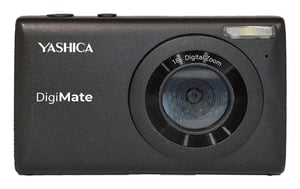 Yashica DigiMate Compact 64 MP CMOS Camera, Black