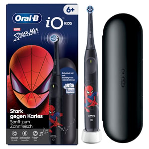 Oral-B iO Kids Spiderman Dziecko Obrotowa szczoteczka do zębów Czarny