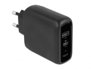 DeLOCK USB-Typ-C-PD-3.0- und USB-Typ-A-Ladegerät, Leistung 20 W + 12 W