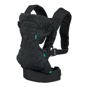Infantino 300183-02 Babytrage Weiche Babytrage Schwarz