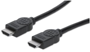 Manhattan 306133 HDMI-kabel 5 m, HDMI typ A (standard), svart