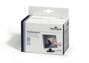 Durable 5787 LCD/TFT/Plasma Wet Cleaning Wipes