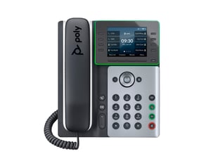HP Poly Telefon IP Poly Edge E350 z obsługą funkcji PoE