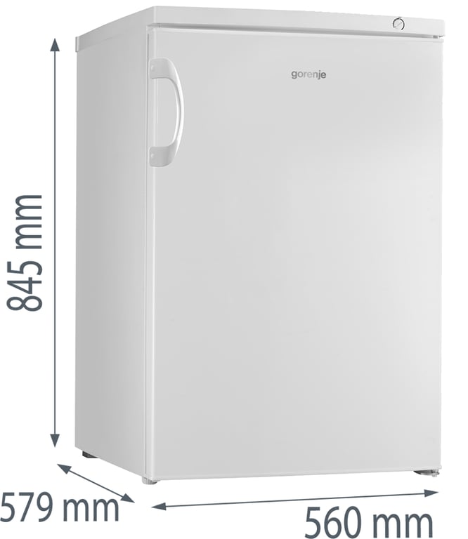 Gorenje F492PW Zamrażarka wolnostojąca Wolnostojący 86 l Biały