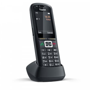 Gigaset R700H PRO DECT-Telefon Name und Identifizierung des Anrufers Schwarz