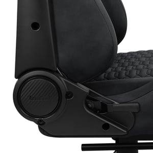 Aerocool Royal AeroSuede Uniwersalny fotel dla gracza Obite siedzisko Szary