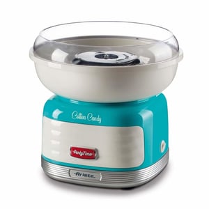 Ariete 2973/01 maskin för tillverkning av sockervadd Blå, Silver, Vit 500 W